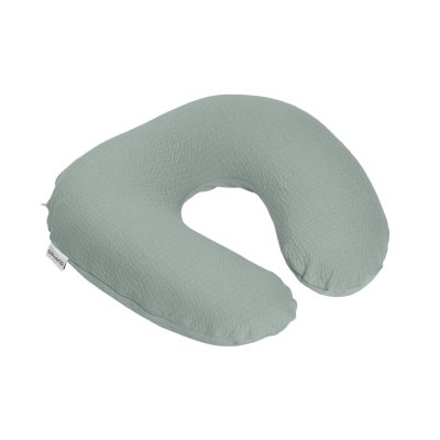 Coussin d’allaitement compact softy tetra jersey green