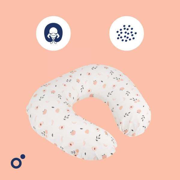 Coussin d’allaitement compact softy peaches Doomoo