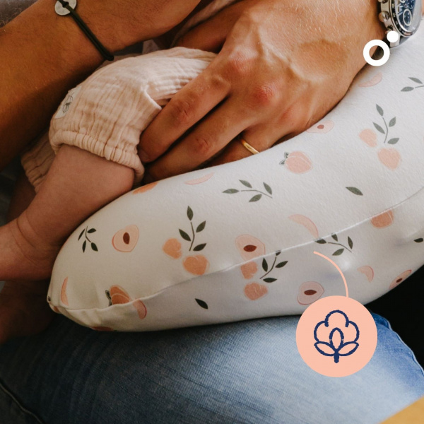 Coussin d’allaitement compact softy peaches Doomoo