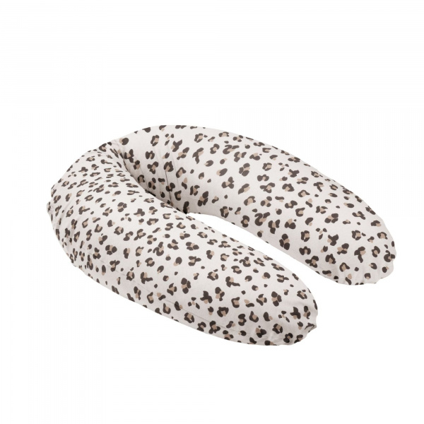 Coussin de maternité buddy allaitement leopard cream Doomoo
