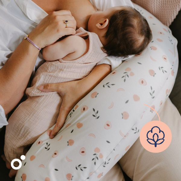 Coussin de maternité buddy allaitement peaches Doomoo