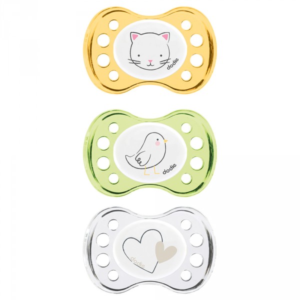 Sucette silicone 0-2 mois mixte