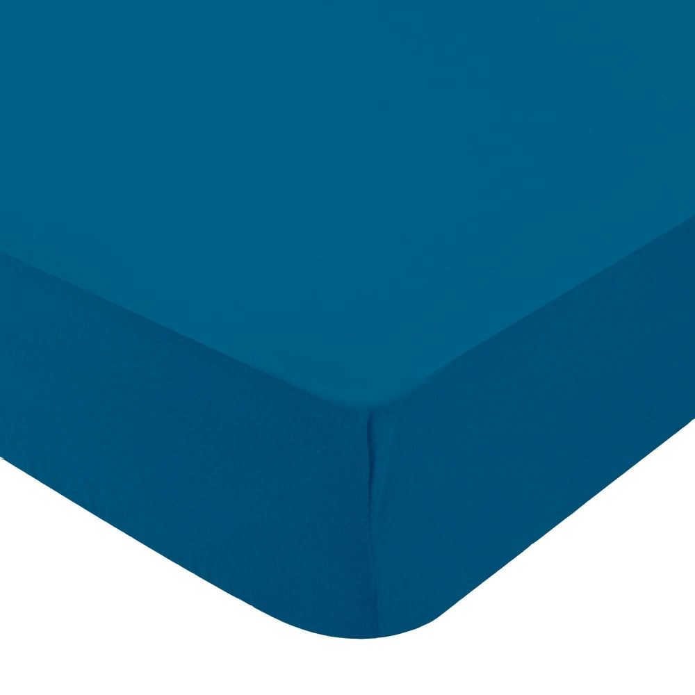 Drap Housse Bébé 60x120 Cm En Double Gaze Coton - Céladon - Oeko-Tex® - Élastiqué Et Ultra Doux