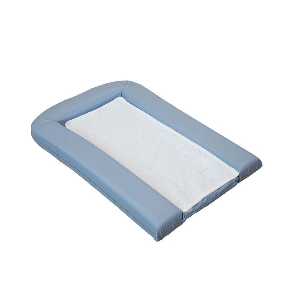 Matelas à langer PVC Gris avec éponge pressionnée + 1 éponge