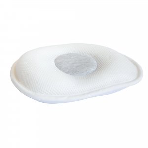 Coussin de tête 3d balloon blanc et gris Domiva