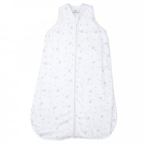 Gigoteuse été 0-6 mois etoiles grise Domiva