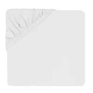 Drap housse blanc jersey pour lit cododo 50x83cm Domiva