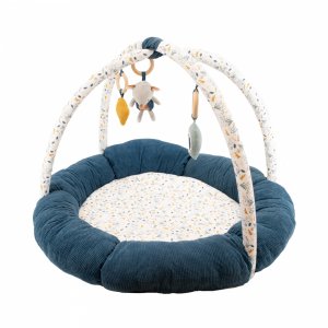 Tapis d'éveil pouf avec arches au fil de l'eau Domiva