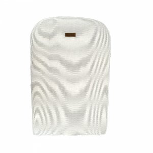 Housse de matelas à langer rayures Domiva