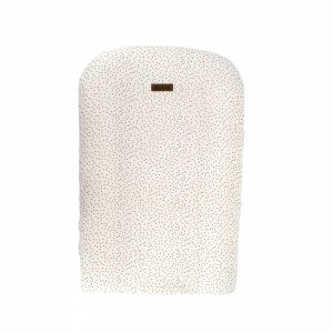Housse de matelas à langer pois Domiva