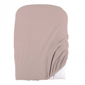 Housse de matelas à langer taupe Domiva