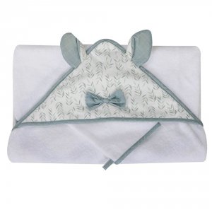 Coffret sortie de bain + gant filou Domiva