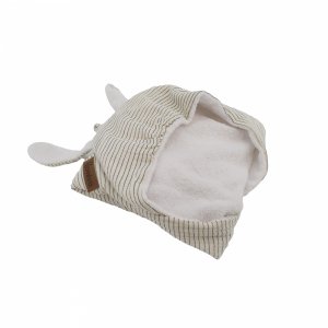 Cape de bain 75x75 cm rayures Domiva