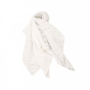 Lot de 3 langes en coton bio leafy bunny Domiva