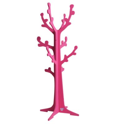 Portemanteau enfant cerisier fuchsia