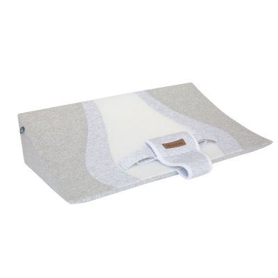 Plan incliné 25° wave 3d pour lit 60x120 cm blanc