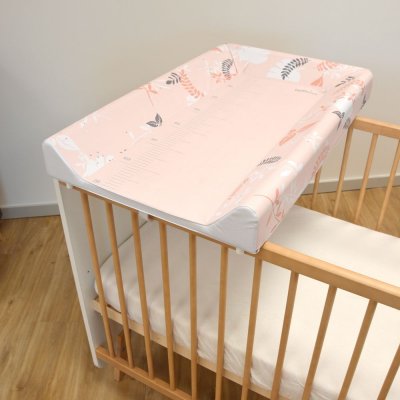 Plan à langer avec matelas intégré poème pêche
