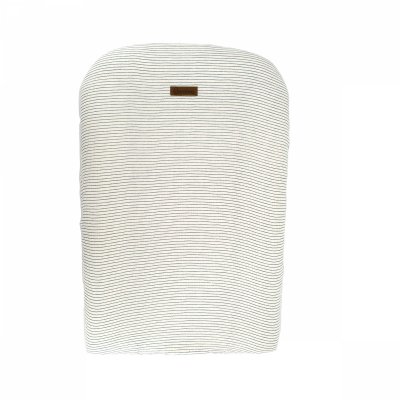 Housse de matelas à langer rayures