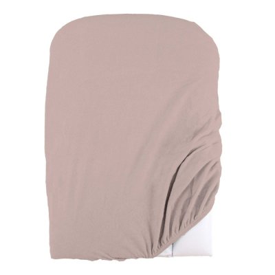 Housse de matelas à langer taupe