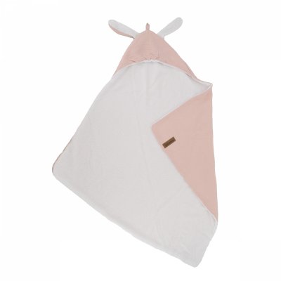 Cape de bain 75x75 cm vieux rose