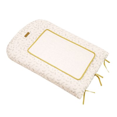 DOMIVA Matelas à langer avec éponges amovibles leafy bunny