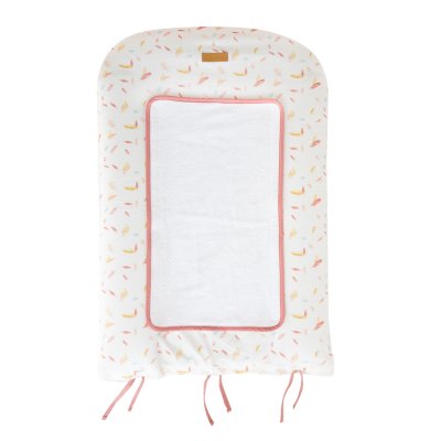 Matelas à langer avec liens 50x75 cm happy