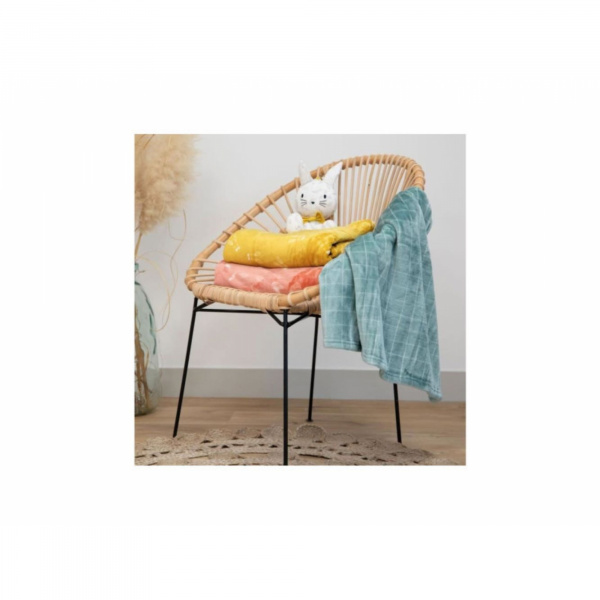 Couverture bébé 75x100 cm microdoux bunny Domiva