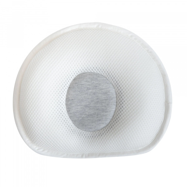 Coussin de tête 3d balloon blanc et gris Domiva