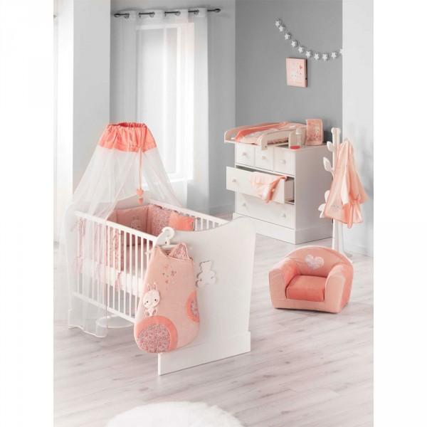 Tour de lit modulable 6 pièces boubou Domiva