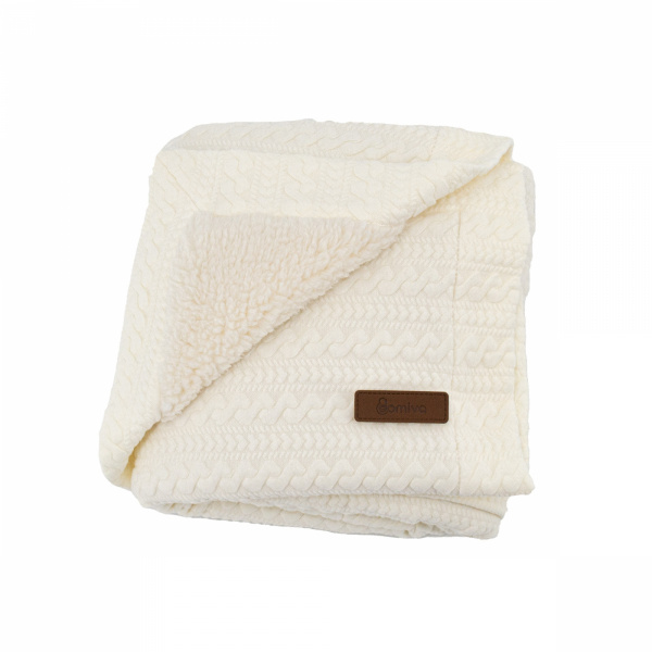 Couverture bébé double face 75x100 cm boubou Domiva