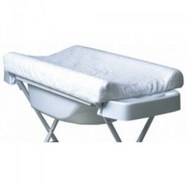 Housse de matelas à langer aqua Domiva