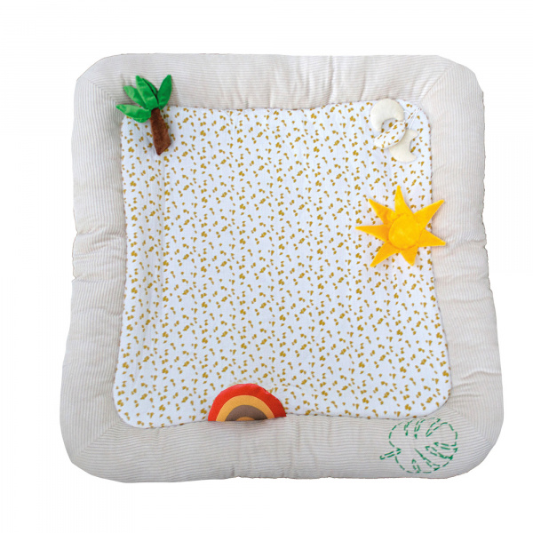 Tapis d'activité 100x100 honey moon Domiva