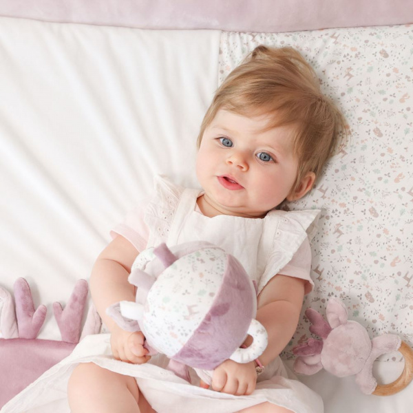 Balle d'activités 12 cm lilas Domiva