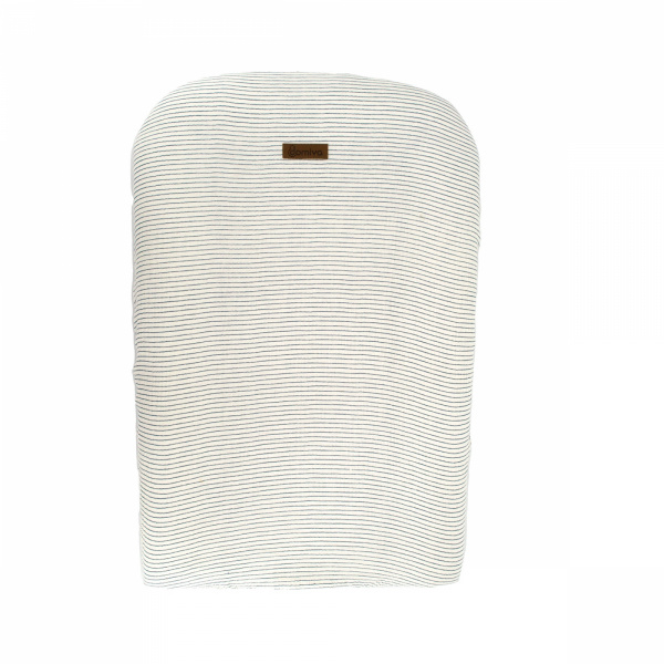 Housse de matelas à langer rayures Domiva