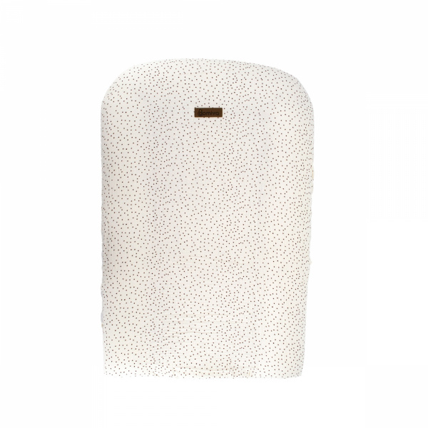Housse de matelas à langer pois Domiva