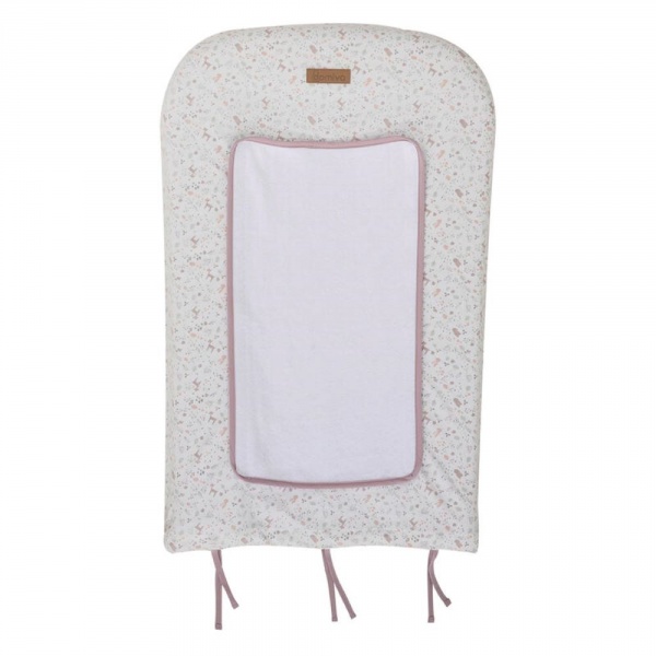 Matelas à langer avec éponges amovibles lilas Domiva