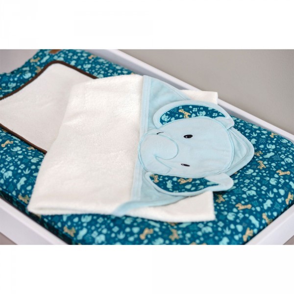 Matelas à langer avec éponges amovibles zanimo Domiva