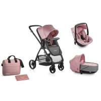 poussette canne avec marche pied intégré