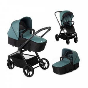Duo poussette + nacelle stratos - be teal Be cool