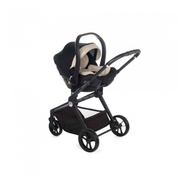 Poussette trio stratos avec nacelle stratos et coque travel carrier be rock Be cool