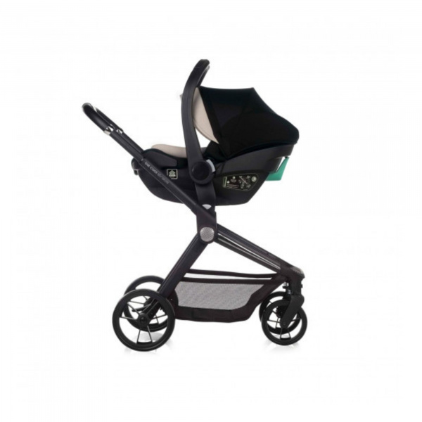 Poussette trio stratos avec nacelle stratos et coque travel carrier be rock Be cool