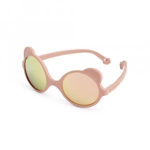 Lunettes de soleil bébé 1-2 ans ourson rose pêche Ki et la