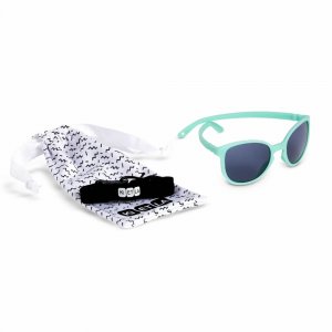 Lunettes de soleil enfant 2-4 ans wazz vert menthe Ki et la