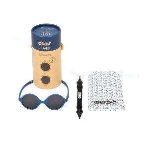 Lunettes de soleil bébé 0-1 an diabola 2.0 bleu denim Ki et la