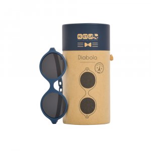 Lunettes de soleil bébé 0-1 an diabola 2.0 bleu denim Ki et la