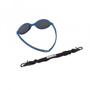 Lunettes de soleil bébé 0-1 an diabola 2.0 bleu denim Ki et la