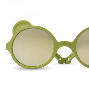 Lunettes de soleil enfant 2-4 ans ourson vert olive Ki et la