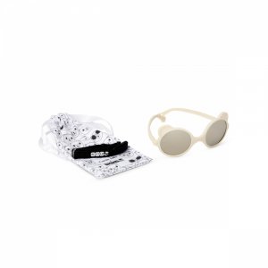 Lunettes de soleil bébé 0-1 an ourson crème Ki et la
