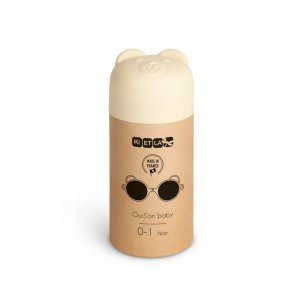 Lunettes de soleil bébé 0-1 an ourson crème Ki et la