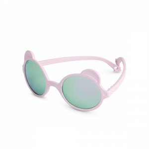 Lunettes de soleil bébé 1-2 ans ourson rose pâle Ki et la